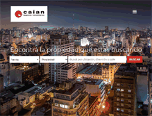 Tablet Screenshot of caian.com.ar